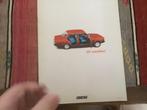 autofolder Fiat 131 mirafiori  jaren 70, Ophalen of Verzenden, Overige merken