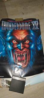 Poster Thunderdome XV uit 1996 hardcore reclame, Ophalen of Verzenden