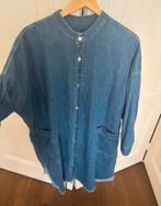 Zara denim , zomer jurk, lange overhemd blouse, maat M, Maat 38/40 (M), Blauw, Zara, Nieuw