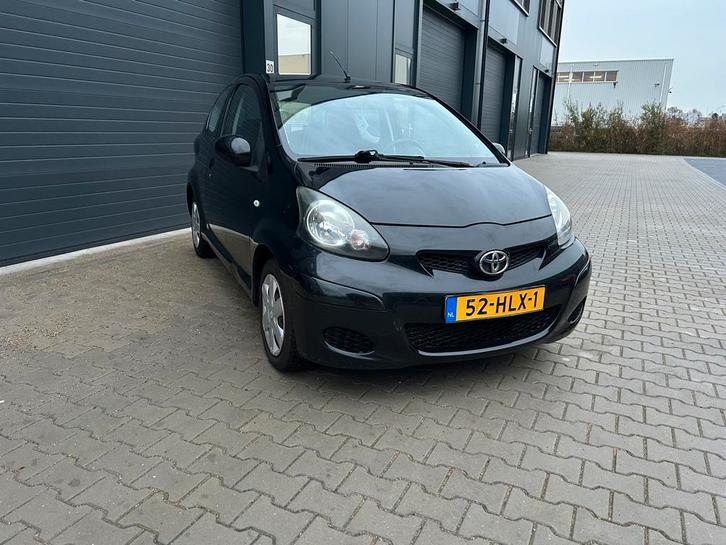 Toyota Aygo 1.0 12V Vvt-i 3DRS MMT 2009 Zwart nieuwe APK!!, Auto's, Toyota, Bedrijf, Benzine, A, Hatchback, Handgeschakeld, Origineel Nederlands