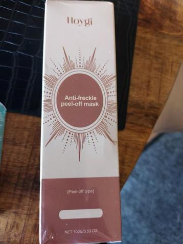 Anti frackle peel of masker beschikbaar voor biedingen