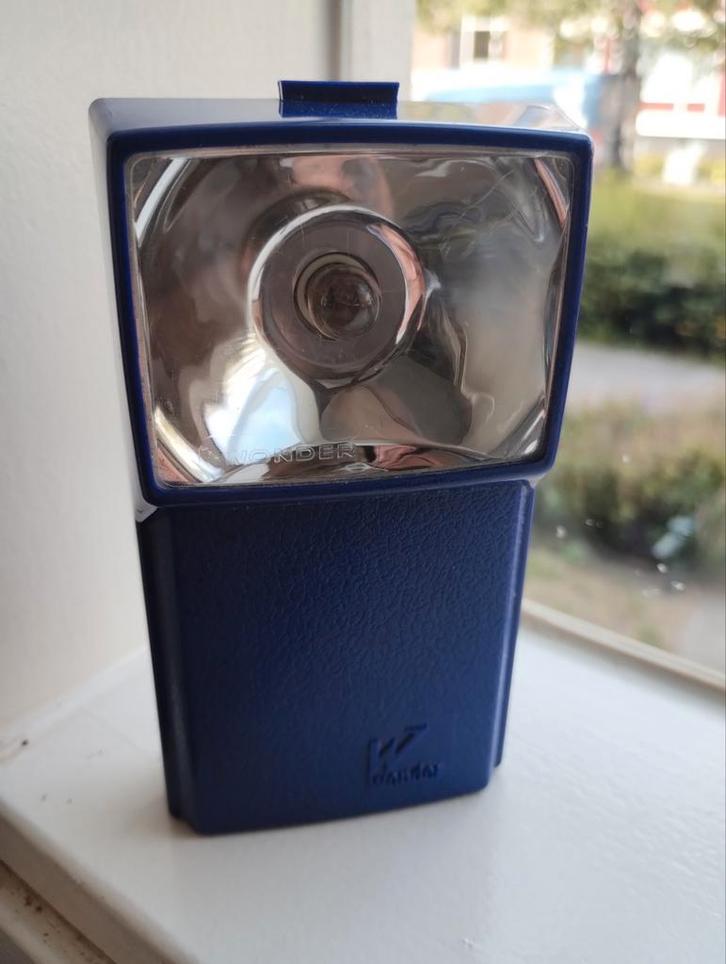 Vintage jaren zeventig Wonder zaklamp, Verzamelen, Retro, Ophalen of Verzenden