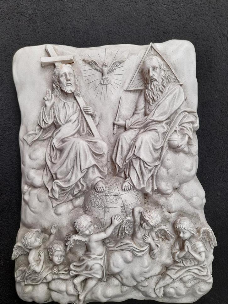 Wand bord ca 30 x 40 cm, Antiek en Kunst, Antiek | Religie, Ophalen of Verzenden