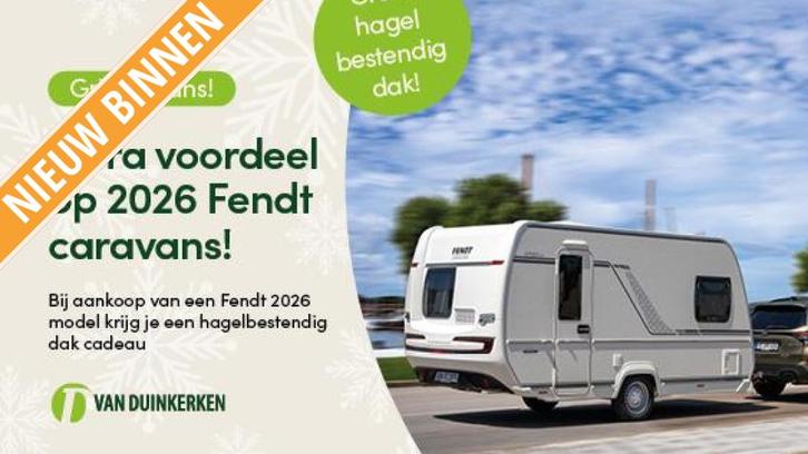 Fendt Bianco Selection 515 SG 2000 kg as + GFK dak, Caravans en Kamperen, Caravans, Bedrijf, tot en met 4, 1250 - 1500 kg, Rondzit