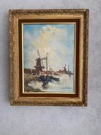 Jan Kelderman , doek 30x40 cm, Antiek en Kunst, Ophalen of Verzenden