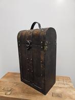 LEUKE OUDE BROCANTE HOUTEN WIJNKOFFER, Minder dan 50 cm, Gebruikt, 50 tot 100 cm, Ophalen of Verzenden