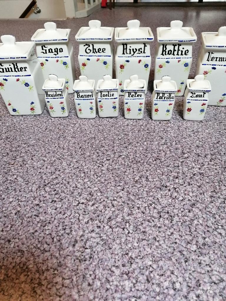 antieke voorraadpotten, Antiek en Kunst, Antiek | Keukenbenodigdheden, Ophalen