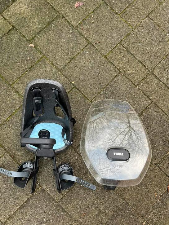 Yepp front bicycle seat with windshield, Ophalen, Gebruikt