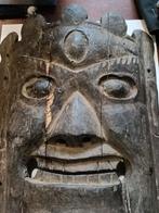 Oud Masker, Nepal gebruikt+1920 Redelijk staat, Antiek en Kunst, Ophalen of Verzenden