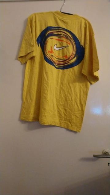 Nog Nieuw vintage retro Collectors item NIKE t-shirt Geel beschikbaar voor biedingen