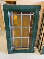 7 stuks glas in lood ramen, Doe-het-zelf en Verbouw, Glas en Ramen, Ophalen, Gebruikt, Minder dan 80 cm, Overige typen