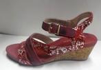 Rode sandalen Laura Vita maat 39, 395bis Rue du Général de Gaulle 59700, Marcq-En-Baroeul France, Bonjour@lauravita.com, Nieuw