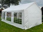 Partytent 6x4, partytenten, feestverhuur, evenement, 6 bij 4, Ophalen of Verzenden, Zo goed als nieuw, Minder dan 4 meter, Partytent