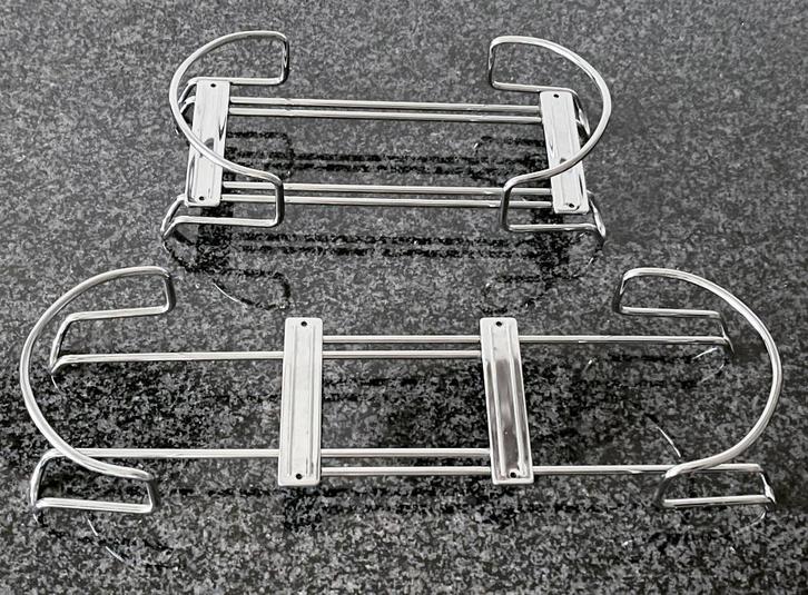 Pannenonderzetters uitschuifbaar, Huis en Inrichting, Keuken | Potten en Pannen, Nieuw, Overige typen, Rvs, Ophalen of Verzenden