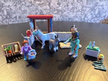 Playmobil Boerderij dierenarts met de ezels – 71471 beschikbaar voor biedingen