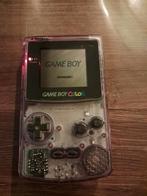 Game Boy Color transparant met 7 games, Spelcomputers en Games, Spelcomputers | Nintendo Game Boy, Ophalen of Verzenden, Gebruikt