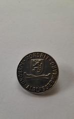 Schaats medaille van IJsbond Alblasserwaard 1947, Ophalen of Verzenden, Overige materialen, Nederland