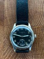 Vintage WWII Militaire Record horloge Dienstuhr DH Wehrmacht, Ophalen, Landmacht, Duitsland, Overige typen