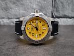 Breitling Avenger 2 Seawolf Cobra yellow, full set 2 x band, Breitling, Staal, Ophalen of Verzenden, Zo goed als nieuw