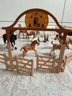 Schleich Weide met 10 Paarden, Ophalen of Verzenden, Gebruikt, Overige typen