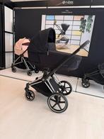 Showmodel Cybex Priam Kinderwagen Chrome Black - Sepia Black, Kinderen en Baby's, Kinderwagens en Combinaties, Ophalen, Zo goed als nieuw
