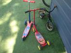 2 steppen en 1 loopfiets, Ophalen of Verzenden, Gebruikt, Gewone step