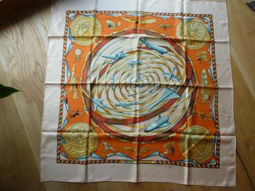 Hermes Paris sjaal 'Rêves d'Espace', M. Duchène, als nieuw!  beschikbaar voor biedingen
