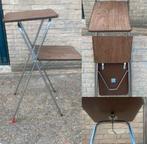 Vintage Dia projector tafel inklapbaar, Audio, Tv en Foto, Diaprojectors, Ophalen of Verzenden, Gebruikt