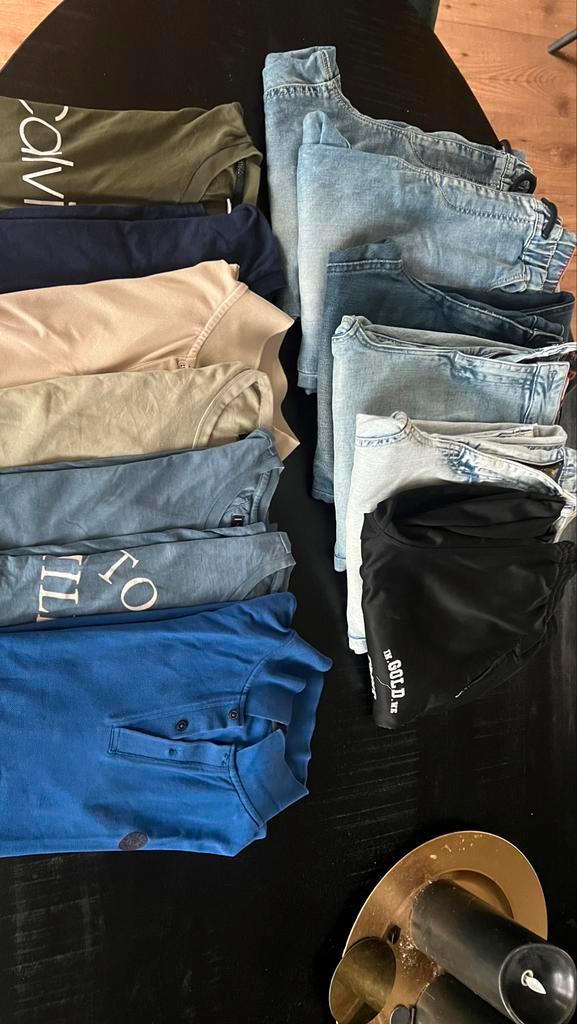 Jongens merkenpakket 176/S, Kinderen en Baby's, Kinderkleding | Maat 176, Zo goed als nieuw, Jongen, Broek, Ophalen of Verzenden