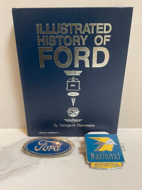 Ford Memorablia Logo & Car Badge (Emaille), Auto diversen, Auto-accessoires, Ophalen of Verzenden