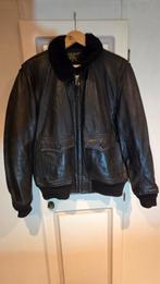 Gibson & barnes type g1 originele piloten jas usa, Ophalen of Verzenden, Zo goed als nieuw, Maat 52/54 (L), Bruin