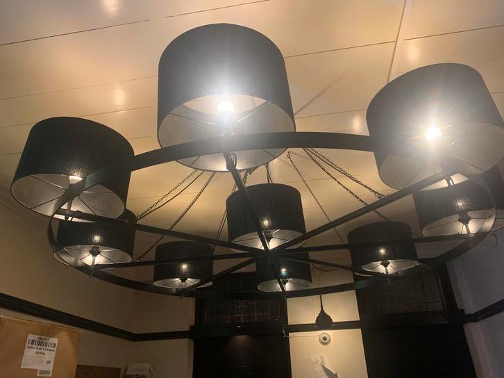 Kroonluchter, Huis en Inrichting, Lampen | Kroonluchters, Zo goed als nieuw, Metaal, Ophalen