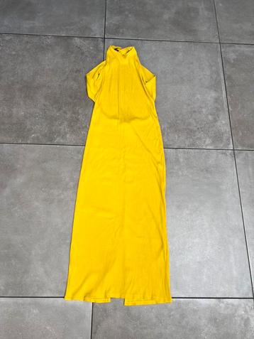 H&M ZOMERSE GELE MIDIJURK BODYCON JURK MAAT S beschikbaar voor biedingen