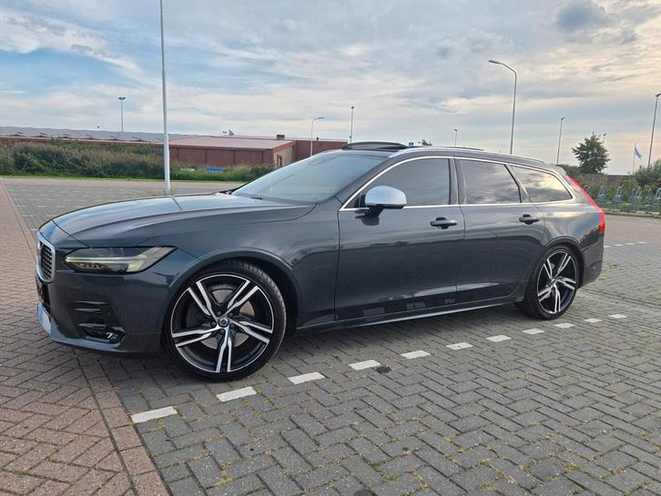 Volvo V90 2.0 T4 R-Design | Pano | ACC | LED | HUD | Carplay, Auto's, Volvo, Particulier, V90, ABS, Achteruitrijcamera, Adaptieve lichten
