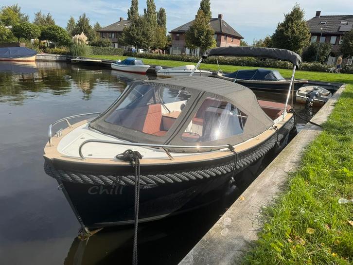 Maxima 620 retro MC 60pk Honda en inclusief Pega trailer, Watersport en Boten, Sloepen, Ophalen