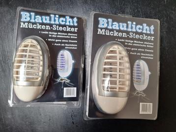 2xMuggenlamp met UV elektro licht Insectenlamp muggenstekker beschikbaar voor biedingen