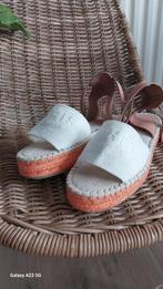 Sandalen zomer schoenen wedges maat 40, Zara, Beige, Sandalen of Muiltjes, Ophalen of Verzenden