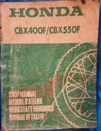 Werkplaatshandboek HONDA CBX400F/CBX550F, Ophalen of Verzenden, Honda