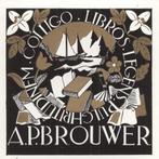 0478 Ex Libris Nederland : Jeanne Bieruma Oosting, 1942, Antiek en Kunst, Kunst | Etsen en Gravures, Verzenden