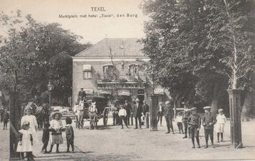 TEXEL, marktplein met hotel TEXEL, Den Burg beschikbaar voor biedingen