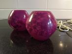 Eén Knubbig Decoratieve lamp (Ikea), Huis en Inrichting, Lampen | Tafellampen, Gebruikt, Ophalen of Verzenden, Glas, Minder dan 50 cm