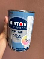 Histor Sombrero Tan houtlak 1,25 L, Doe-het-zelf en Verbouw, Verf, Beits en Lak, Ophalen of Verzenden, Zo goed als nieuw, Wit