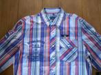 Unlocked blouse / overhemd mt 182 (M), Kleding | Heren, Unlocked, Blauw, Ophalen of Verzenden, Zo goed als nieuw