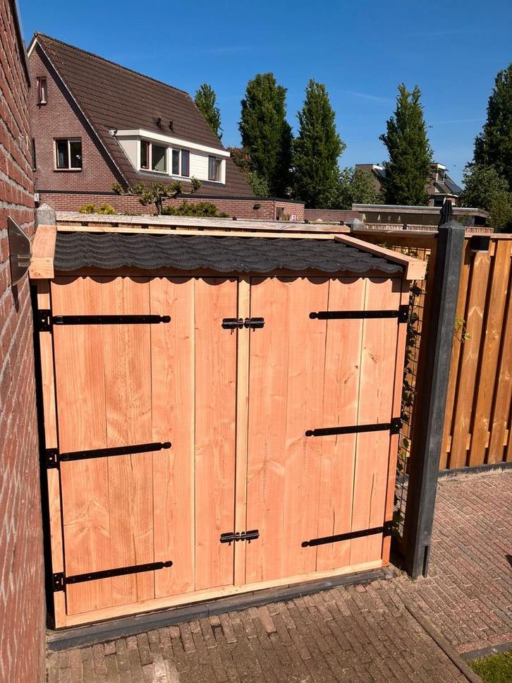 Alles van douglas hout, Dieren en Toebehoren, Pluimvee | Toebehoren, Zo goed als nieuw, Kippenhok of Kippenren, Ophalen of Verzenden