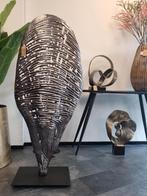 beeld metal/wood XL 145 cm ornament, Ophalen