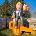 Feestpop Man op bierglas (Te Huur), Ophalen of Verzenden, Nieuw, Verjaardag