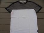 Bruin wit shirt, Maat 52/54 (L), Wit, Ophalen of Verzenden, Zo goed als nieuw