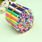 100 Nail Art Fimo Sticks / Dotting Staafjes Nagel Nagels, Verzenden, Nieuw, Handen en Nagels, Make-up