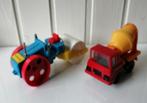 4 aparte vintage voertuigen (vintylon producten) jaren 50/60, Antiek en Kunst, Ophalen of Verzenden