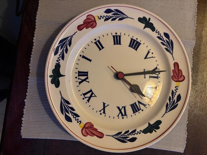 Boerenbont klok Boerenbond, Huis en Inrichting, Keuken | Servies, Gebruikt, Bord(en), Boerenbont, Aardewerk, Ophalen of Verzenden